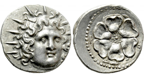 CILICIA. Tarsus. Hadrian (117-138). Tridrachm. Obv: ΑΥΤ ΚΑΙ ΘΕ ΤΡΑ ΠΑΡ ΥΙ ΘΕ ΝΕΡ ΥΙ ΤΡΑΙ ΑΔΡΙΑΝΟϹ ϹΕ. Laureate and cuirassed bust right. Rev: ΤΑΡϹΕΩΝ ΜΗΤΡΟΠΟΛΕΩϹ. Sandan, holding bipennis and wreath, standing right on horned lion right. RPC III 3268; SNG BN -; Prieur 769; Numismatik Naumann 56, lot 445 (which realized a hammer of €1,300). Condition: Good very fine. Weight: 10.22 g. Diameter: 23 mm.