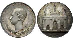 IONIA. Chios. Pseudo-autonomous. Time of Trajan or Hadrian (98-138). Ae Triassarion. Obv: ΤΡΙΑ ΑССΑΡΙΑ. Sphinx seated right, resting forepaw upon prow to right. Rev: Χ - Ι / Ω - Ν. Asklepios, leaning upon serpent-entwined staff, and Dionysios, pouring cantharus and holding thyrsus, standing facing; altar between them; star in exergue. RPC III 1907; BMC 122-4. Condition: Near very fine. Weight: 18.42 g. Diameter: 32 mm.