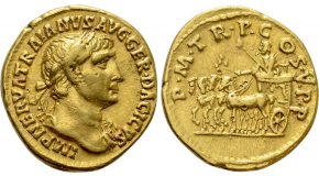 BASIL II BULGAROKTONOS with CONSTANTINE VIII (976-1025). GOLD Histamenon Nomisma. Constantinople. Obv: + IҺS XIS RЄX RЄGNANTIЧM.
Facing bust of Christ Pantokrator.
Rev: + ЬASIL C COҺSTAҺTI Ь R.
Crowned facing busts of Basil and Constantine, holding between them a long cross. Sear 1800. Condition: Near extremely fine, a few light marks. Weight: 4.42 g.
Diameter: 24 mm.