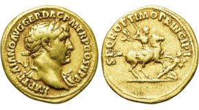 CRUSADERS. Chios. Maona Society (Circa 1347-1533). GOLD Ducat. Imitating Venice issue of Andrea Dandulo. Uncertain mint. Obv: ANDRЄ DANDALO / DVX / S M VЄNЄTI.
St. Mark standing right, presenting staff with banner to Doge kneeling left.
Rev: SIT T XPЄ DAT Q TV RЄGS ISTЄ DVCAT.
Christ the Redeemer standing facing within mandorla of nine stars. Cf. Lunardi CS6; cf. CNG E-406, lot 842. Condition: Mint State, some light obverse doubling. Weight: 3.52 g.
Diameter: 20 mm.