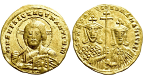 HOLY ROMAN EMPIRE. Charles (Archduke of Inner Austria, 1564-1590). GOLD Ducat (1590). Klagenfurt. Obv: CAROLVS DEI G ARCHIDVX. Charles standing facing, holding sceptre and resting hand upon sword-in-scabbard. Rev: AVSTRIÆ ET CARINTHI Z C. Crowned coat-of-arms.
Friedberg 54. Condition: Extremely fine. Weight: 3.14 g. Diameter: 19 mm.
